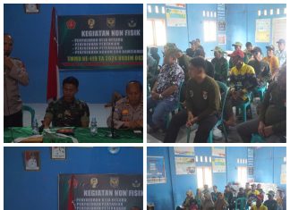 TNI, Pemerintah, dan Polri Sinergi dalam Penyuluhan Hukum di TMMD Ke-119