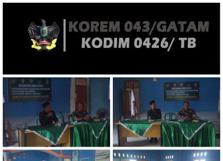 Antusiasme Warga Sungai Badak Terhadap Penyuluhan Agama di TMMD Ke-119 Kodim 0426/Tulang Bawang