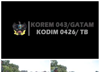 Jabatan Tangan Mayjen TNI M. Zulkifli sebagai Wujud Spirit Tambahan kepada Anggota Satgas TMMD Kodim 0426/Tulang Bawang