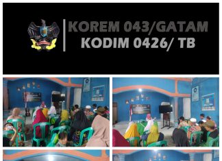 Kodim 0426/TB Gelar Penyuluhan Pendidikan Dalam TMMD Ke-119