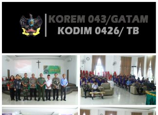 Program Unggulan Kodam ll Sriwijaya, Kapten Inf Arif Pabung Mengisi Materi Di Kampus STT (Sekolah Tinggi Theologia)