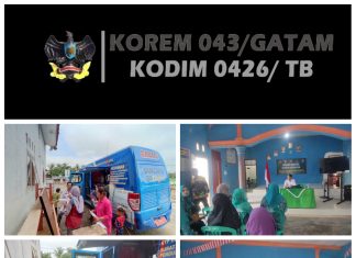 Kodim 0426/Tulang Bawang dan Dinas Pencatatan Sipil Bersatu dalam TMMD Ke 119, Membantu Warga Sungai Badak Urus Dokumen Pribadi