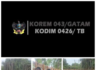 Tantangan Berat, Pembangunan Jembatan di Desa Sungai Badak TMMD Ke-119 Kodim 0426/Tulang Bawang