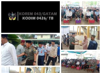 Kembali Hadiri Safari Ramadan, Komandan Kodim 0426 Tulang Bawang Sampaikan Pesan Damai