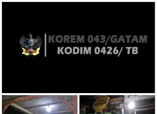 Babinsa Koramil 426-04 Banjar Agung Tingkatkan Siskamling Di Wilayah Binaan