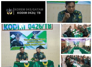 Tim Audit Itdam II/SWJ Lakukan Pengawasan Audit Kinerja di Kodim 0426/TB
