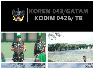 Dandim 0426/TB Pimpin Apel Pengecekan Kembali Cuti Lebaran Idul Fitri 1445 TA 2024