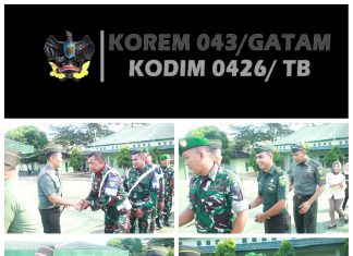 Dandim 0426/TB, Letkol Kav Delvy Marico, S.E.M.I.P., Gelar Halal Bihalal Bersama Anggota Kodim 0426/Tulang Bawang