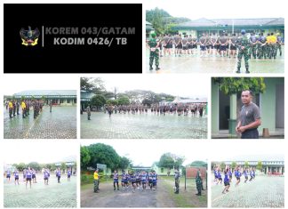 Kodim 0426 Tulang Bawang Gelar Tes Kesamaptaan Jasmani