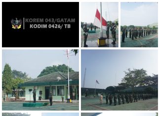 Kodim 0426 Tulang Bawang Melaksanakan Upacara Hari Kebangkitan Nasional Ke-116 Tahun 2024