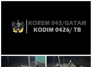 Sertu Siswanto Melaksanakan Pendampingan Dalam Rangka Menggalakan Ronda Malam