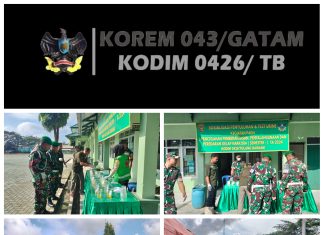 Kodim 0426 Tulang Bawang Laksanakan Kegiatan P4GN, ini Kata Pasi Intel Lettu Inf M. Yusuf