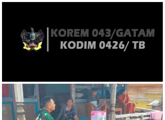 Sertu Widarsono Menghimbau Agar Tetap Menjaga Kebersihan Di Sekitar Lingkungan