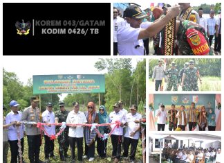 Dandim 0426/TB Buka Karya Bakti TA. 2024