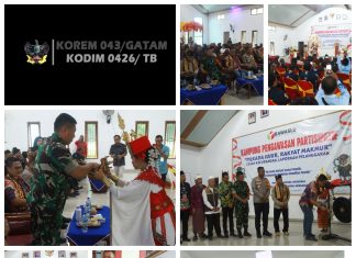 Dandim 0426 Tuba Hadiri Kegiatan Optimalisasi Pengawasan penyelenggaraan pemilihan Tahun 2024