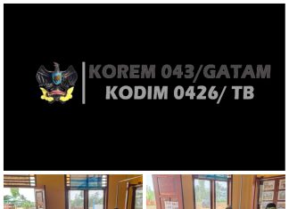 Babinsa Koramil 426-05/PA Melaksanakan Kegiatan Komsos Bersama Aparatur Kampung