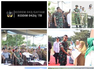Peresmian Tangga Langit di Kawasan Wisata Cakat Nyenyek, Tulang Bawang, Dihadiri Dandim 0426/TB