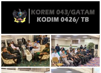 Dandim 0426/TB Hadiri Pelantikan PJ Bupati Tulang Bawang