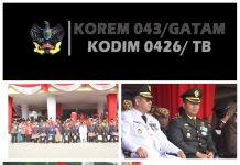 Dandim 0426 TB Menghadiri Upacara Pengibaran Bendera Merah Putih Dalam Rangka HUT RI Ke-79 TA. 2024
