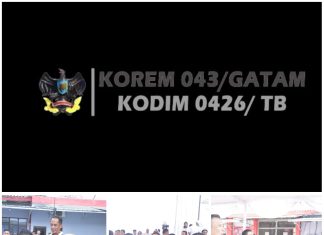 Dandim 0426/TB Hadiri Sertijab Dan Pisah Sambut Karutan Kelas llB Menggala