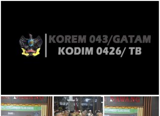 Ramah Tamah, Sertijab Kajari Tuba Ada Sosok Komandan Kodim 0426 TB, Yang Hadir