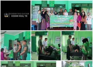 Peringatan Hari Kontrasepsi Sedunia, Jajaran Kodim 0426 Ikut Ambil Bagian