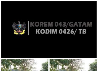 Sertu Sukardi Babinsa Koramil 426-05/Penawar Aji Melaksanakan Komsos