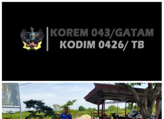 Babinsa Koramil 426-03 Rawajitu Melaksanakan Anjangsana Sebagai Bentuk Silaturahmi