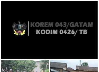 Cegah Banjir Dan Penyebaran DBD, Babinsa 426-03/Rawajitu, Bersama Warga Bersihkan Aliran Kali