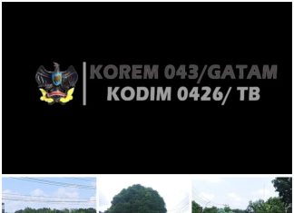 Kodim 0426 Tulang Bawang, Latih Linmas Di Kabupaten Mesuji