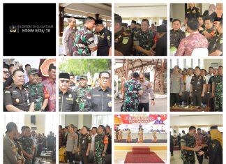 Dandim 0426 TB, Hadiri Pelantikan DPC GRANAT Kabupaten Tulang Bawang