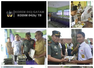Dandim 0426/TB Hadiri Launching Program Makan Bergizi di Tulang Bawang