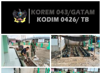 Ide Kreatif Manfaatkan Lahan Sempit Babinsa Koramil 426-03 Rawajitu, Tanam Cabe Dengan Media Polybag