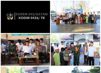 Safari Ramadan Bersama Unsur Forkopimda, Ini Harapan Dandim 0426 Tulang Bawang