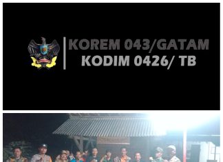 Babinsa 426-01/SP, Berkolaborasi Bersama Bhabinkamtibmas Cek Ronda Malam