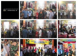 Dandim 0426/TB, Patroli Gabungan Malam Lebaran 1446 H TA. 2025 Bersama Forkopimda Tuba