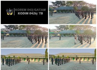 Kodim 0426/TB, Apel Siaga Peringati Hari Buruh Sedunia