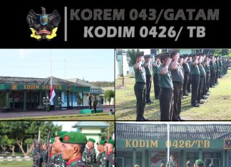 Dandim 0426 TB, Bacakan Amanat Pangdam II/Sriwijaya dalam Upacara 17-an
