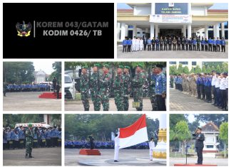 Dandim 0426 TB, Menjadi Irup Upacara Hari Lahir Pancasila Di Pemda Tuba