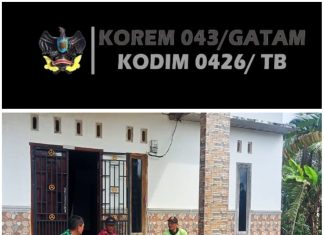 Percepat Tanam Padi Gadu, Babinsa Koramil 426-03 Rawajitu Lakukan Anjangsana Dengan Kelompok Tani