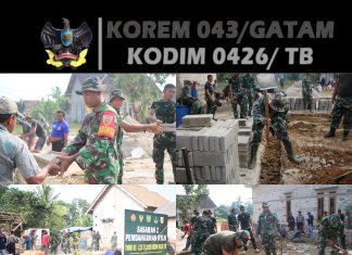 TMMD ke-125 Lanjutkan Pembangunan RTLH: Satgas dan Warga Gali dan Pasang Batu Pondasi di Kampung Moris Jaya