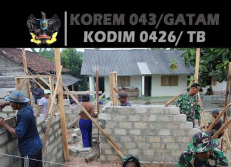 Pemasangan Kusen Dimulai, Rumah RTLH di Agung Dalam Semakin Tampak Terbentuk