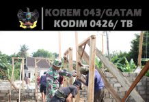Pemasangan Kusen Rumah Dimulai, Struktur RTLH Semakin Lengkap