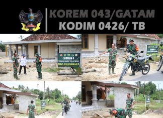 TMMD ke-125 Dansatgas Kodim 0426/TB Fokuskan Pembangunan Titik Air Sasaran 4 di Kampung Moris Jaya