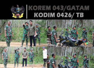 Dansatgas TMMD ke-125 Tinjau Titik Jembatan 2 Penghubung Moris Jaya–Agung Dalam
