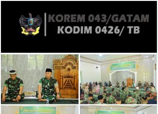 Kodim 0426 TB, Gelar Doa Bersama Sambut Tahun Baru Islam 1447 H/2025