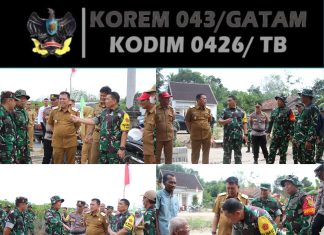Tim Wasev TMMD ke-125 Pantau Langsung Progres RTLH di Moris Jaya