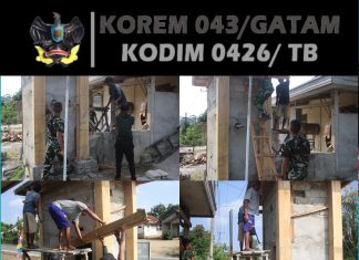 Pembuatan MCK TMMD ke-125 di Kampung Moris Jaya Masuki Tahap Pembongkaran Begisting