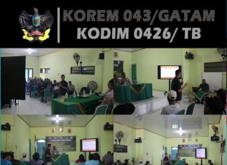 TMMD 125 Kodim Tulang Bawang Gelar Penyuluhan Hukum dan Kamtibmas di Kampung Moris Jaya