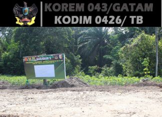 Menjelang Penutupan, TMMD ke-125 Kodim 0426/Tulang Bawang Rampungkan Sasaran Fisik